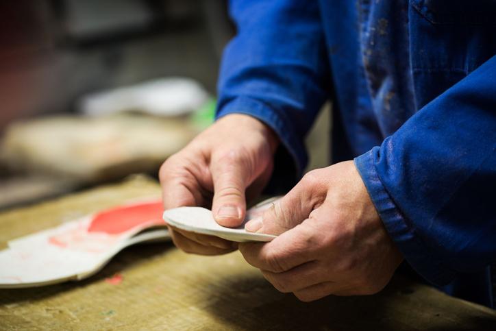 Making custom orthotics Making custom orthotics